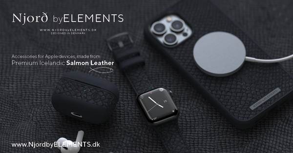 NORDIC ELEMENTS Salmon Case iPhone 13 Pro Grey