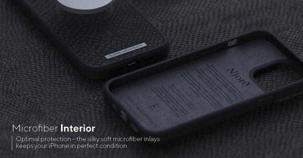 NORDIC ELEMENTS Salmon Case iPhone 13 Pro Grey