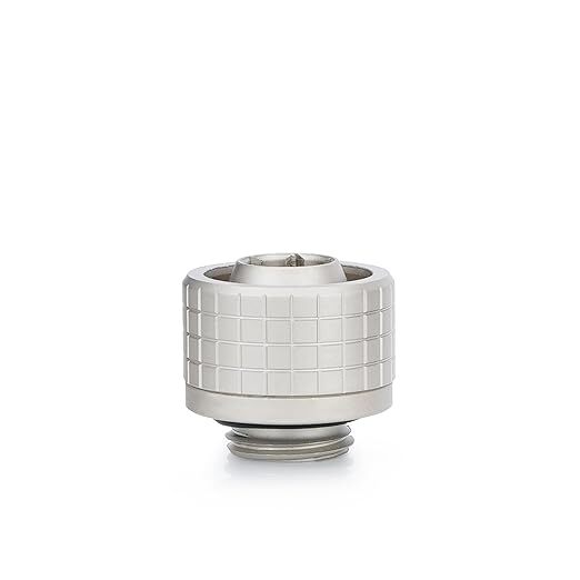 Thermal Grizzly DeltaMate Fitting ST16 -vesij&auml;&auml;hdytyksen puristusliitin, mattanikkeli