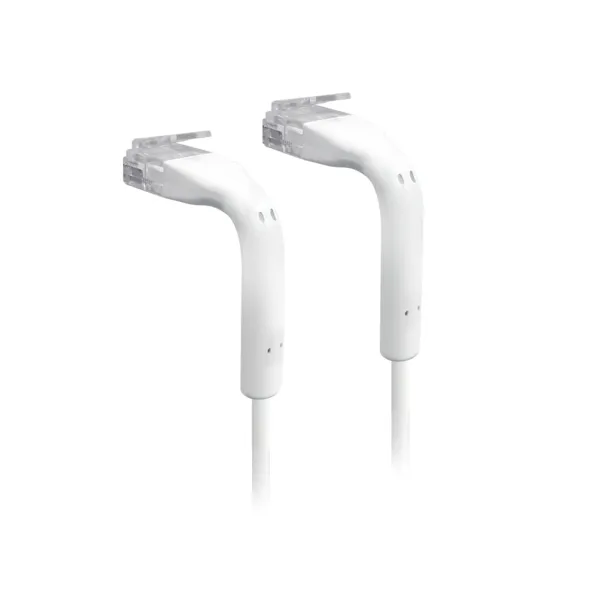 Ubiquiti UniFi Ethernet Patch Cable Bendable booted RJ45 1m White