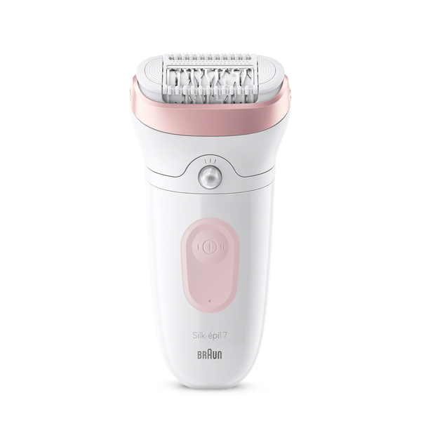 Braun SE7-000 Silk-&eacute;pil 7 -epilaattori, valkoinen/vaaleanpunainen