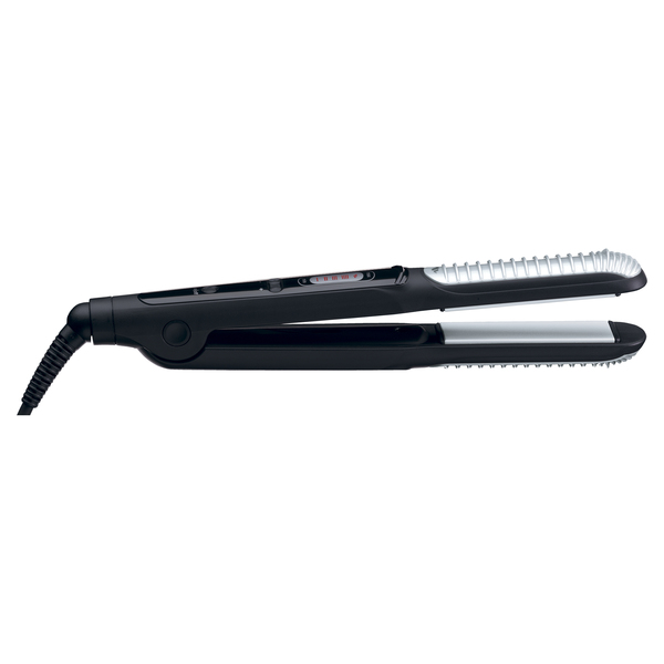 BRAUN MULTISTYLER ST550 SATIN HAIR 5 (Multistyler ST550) , 2 in 1 kiharrin / suoristusrauta, HIUSTENMUOTOILIJA, keraamiset 24 mm joustavat levyt. Elektroninen l