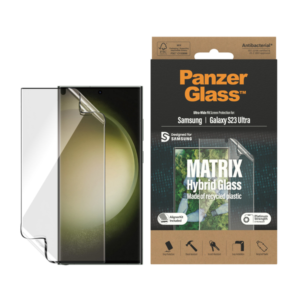 PanzerGlass Samsung Galaxy S23 Ultra UWF PET AB wA