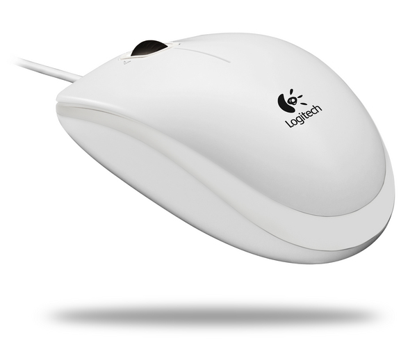 USB B 110 Optical Mouse White