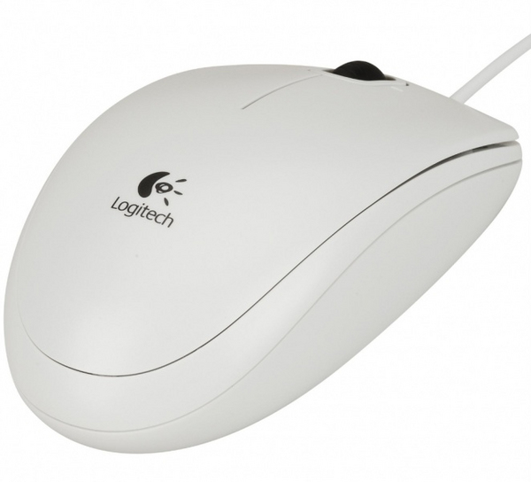 USB B 110 Optical Mouse White
