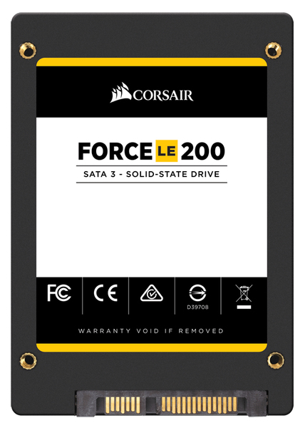 CORSAIR 240GB LE200, 2.5&quot;, SATA III, 560/530 MB/s - SSD-levy