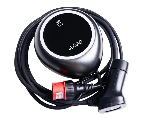 eLOAD T150 16A 11kW Type 2 charging station, 5m