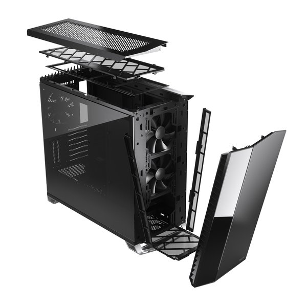 Fractal Design - Vector RS Dark Tempered Glass EATX case