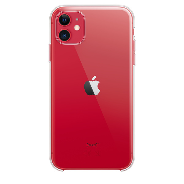 Apple iPhone 11 - silicone case, Transparent