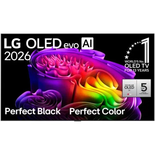 LG OLED77G61LW 77" 4K webOS TV, 120 Hz, Dolby Vision, HDR10, HLG
