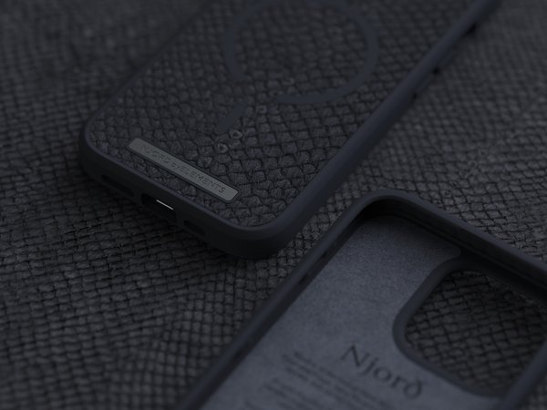 NORDIC ELEMENTS Salmon Case iPhone 13 Pro Grey