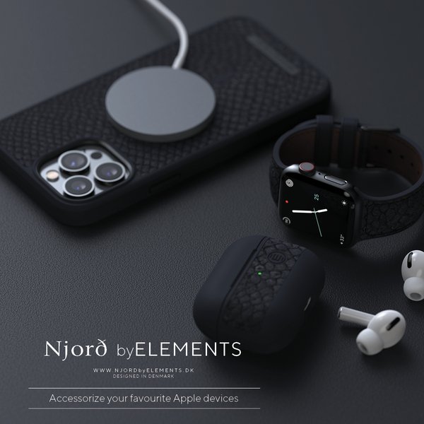 NORDIC ELEMENTS Salmon Case iPhone 13 Pro Grey