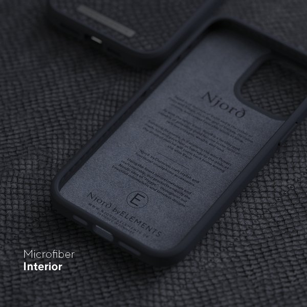 NORDIC ELEMENTS Salmon Case iPhone 13 Pro Grey