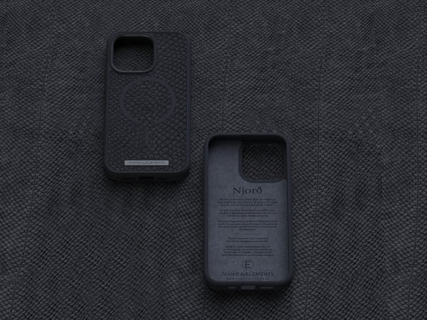 NORDIC ELEMENTS Salmon Case iPhone 13 Pro Grey