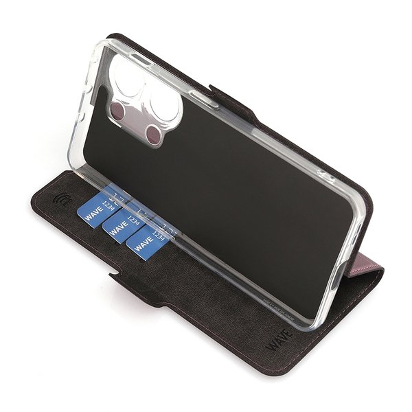 Wave Book Case, OnePlus Nord 3 5G, Smoky Sangria