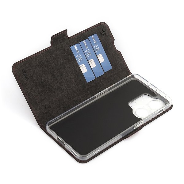 Wave Book Case, OnePlus Nord 3 5G, Smoky Sangria