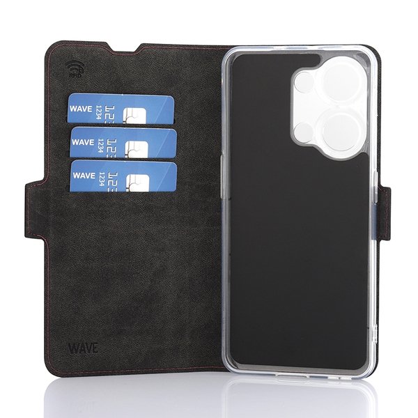 Wave Book Case, OnePlus Nord 3 5G, Smoky Sangria