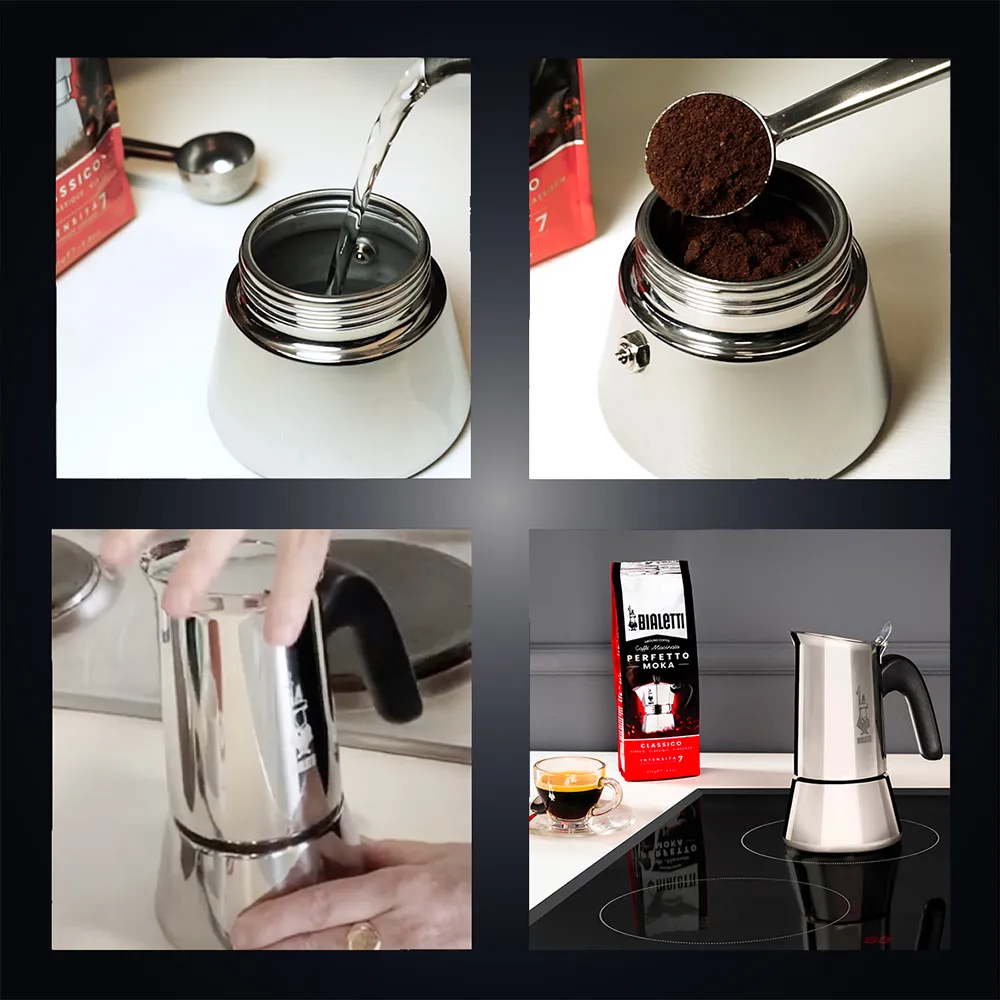 Bialetti New Venus - espressomachine, Siler