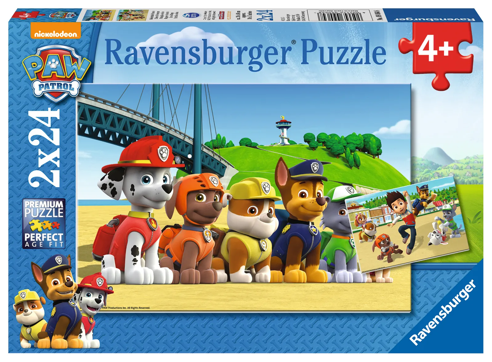 Ravensburger Paw Patrol - Heroic dogs, Puzzle