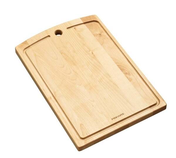 Fiskars Folken Cutting Board, Birch Wood, 25 x 36 cm