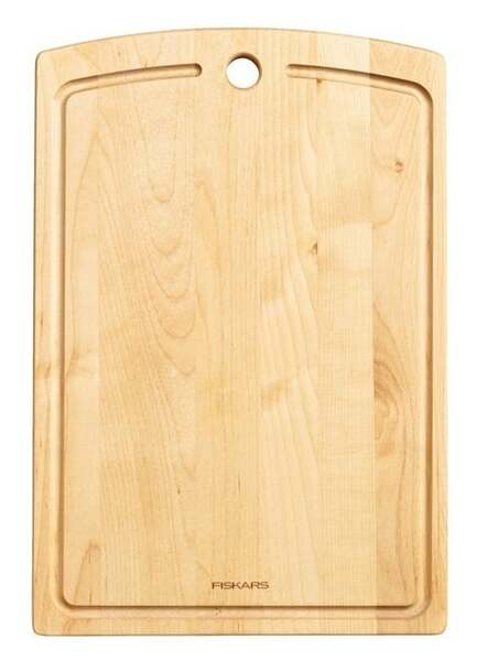Fiskars Folken Cutting Board, Birch Wood, 25 x 36 cm