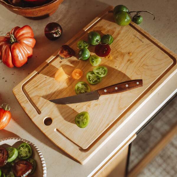 Fiskars Folken Cutting Board, Birch Wood, 25 x 36 cm
