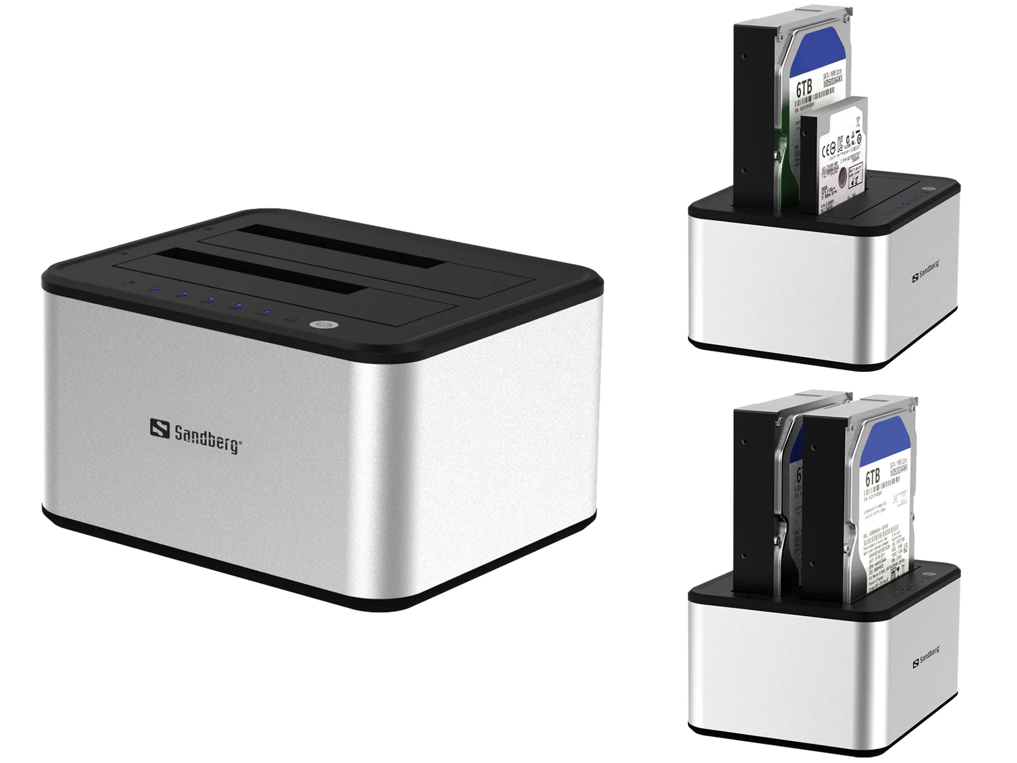 SANDBERG USB 3.0 Hard Disk Cloner