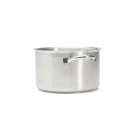 De Buyer Prim'Appety Low Cooking Pot, 24 cm, 5 L, Stainless Steel