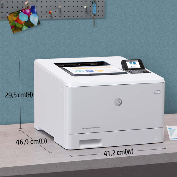 HP Color LaserJet Enterprise M455dn - Tulostin - väri - Dupleksi - laser - A4/Legal - 600 x 600 pistettä/tuuma - jopa 27 sivua/min (mono) / asti 27 sivua/min (v