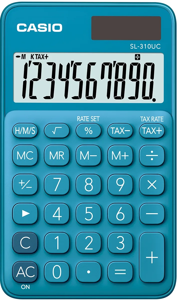 Casio calculator SL-310UC blue