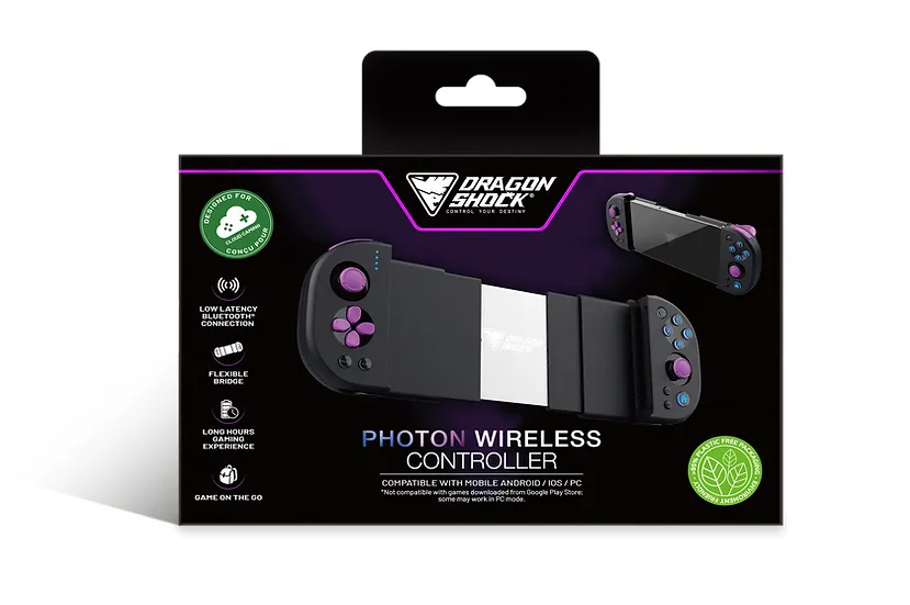 DRAGONSHOCK Controller Photon Holder - iOS/Android/PC Black