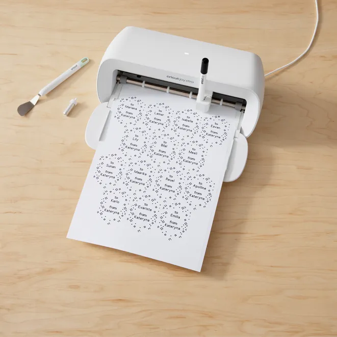 Cricut Joy Xtra Smart Label Writable Vinyl Removable White 3-pack 33cm