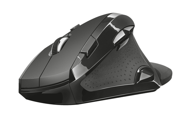 Trust Vergo Wireless Ergonomic Comfort -langaton hiiri, Musta