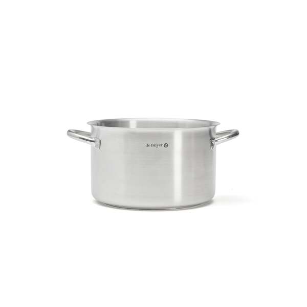 De Buyer Prim'Appety Matala kattila, 24 cm, 5 L, Ruostumaton ter&auml;s