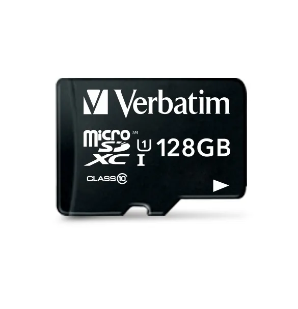 Verbatim Premium 128 Gt MicroSDXC -muistikortti + SD-adapteri