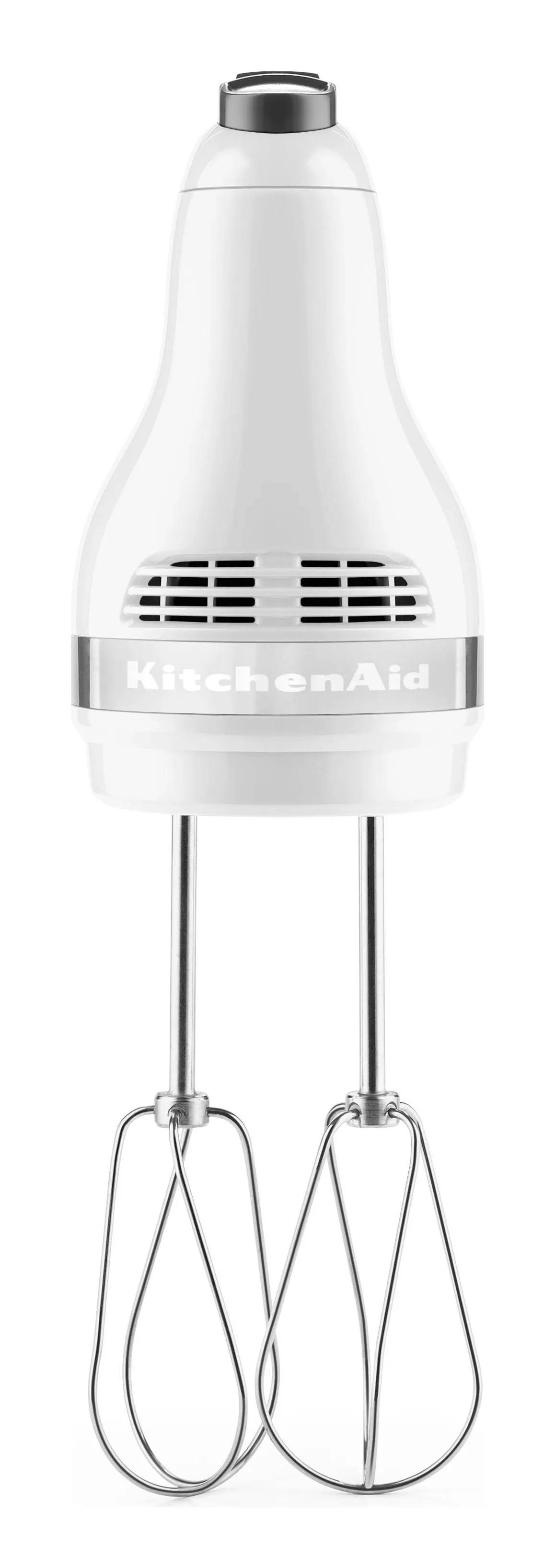 KitchenAid 5KHM5110EWH 85W Hand Mixer, White