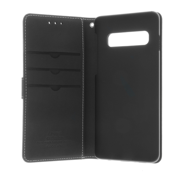 Insmat Flip Case, Samsung Galaxy S10 -suojakotelo, Musta