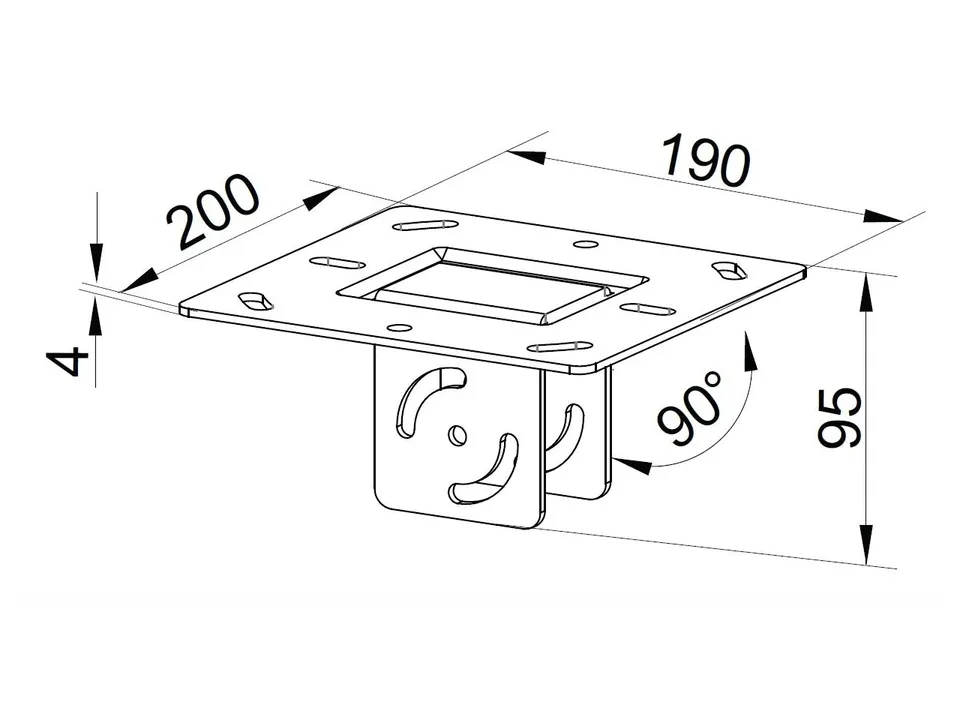 M Pro Series - Ceiling Plate HD