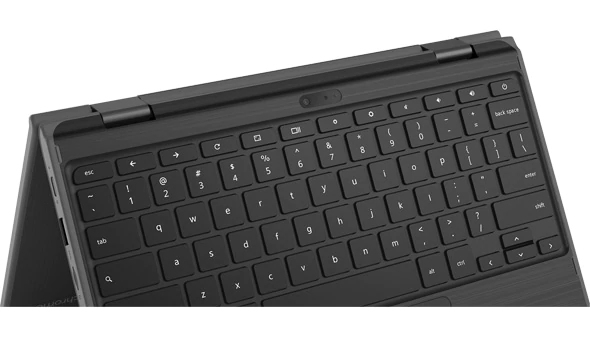 Lenovo 11.6" 500e (2nd Gen), 8 Gt RAM, 64 Gt eMMC, Chrome OS -kannettava, Musta