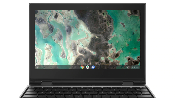 Lenovo 11.6" 500e (2nd Gen), 8 Gt RAM, 64 Gt eMMC, Chrome OS -kannettava, Musta