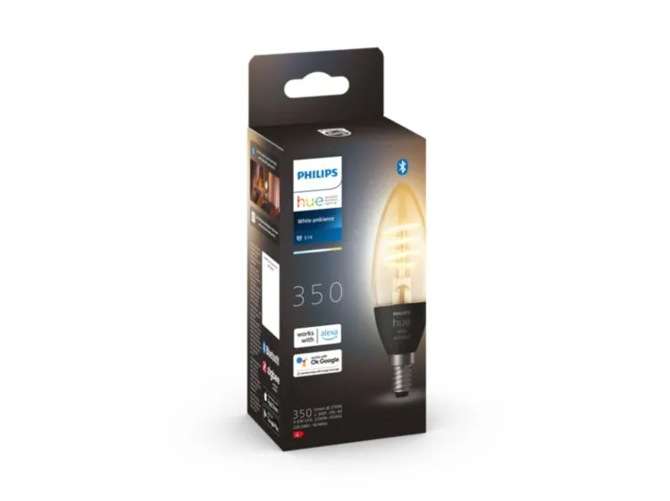 Hue White Ambiance Filament E14 Kron 350 lm 1-pack