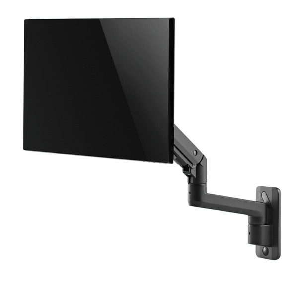 Logilink Monitor Mount Gas Spring - wall mount, Black, 17-49&quot;, 20kg