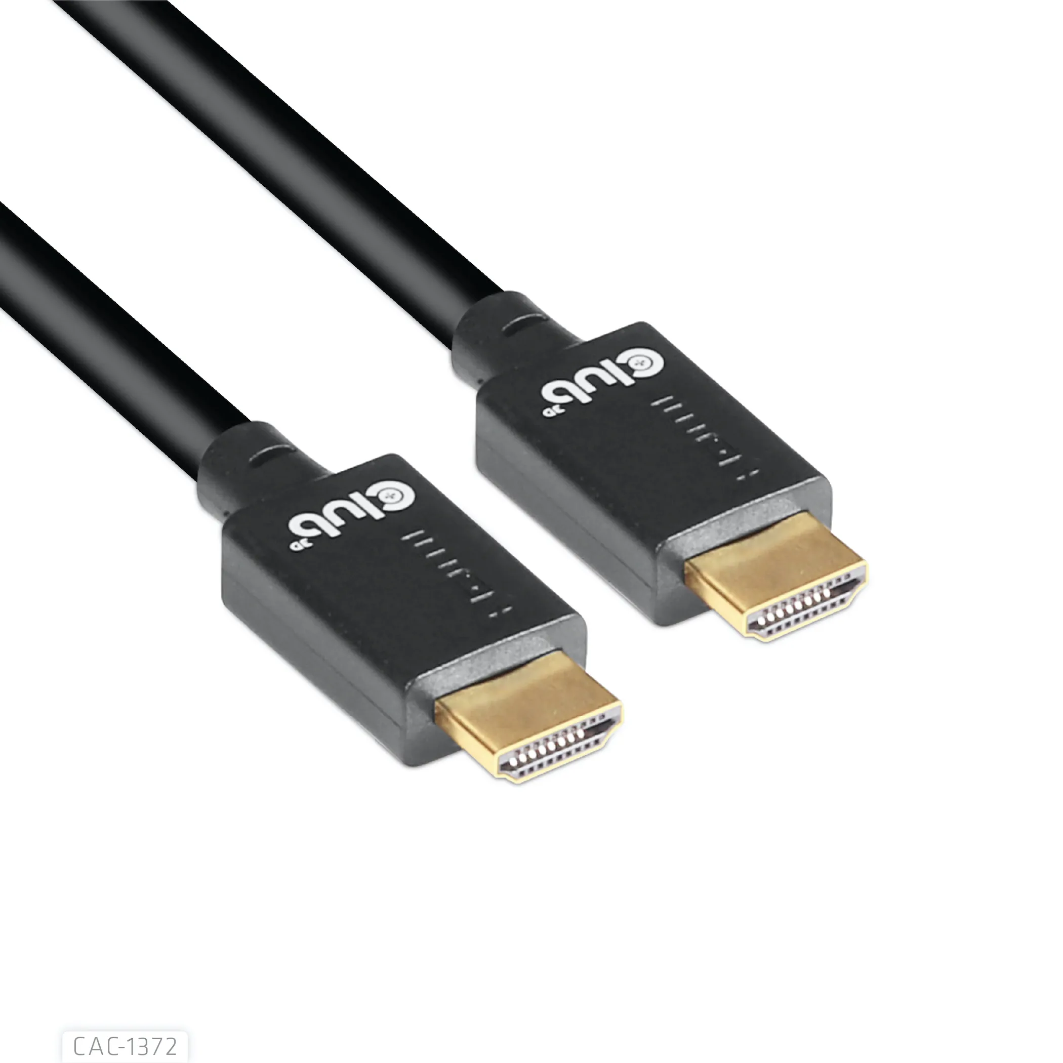 Club 3D HDMI &ndash; HDMI 2,1 - kabel, 2 m, Svart
