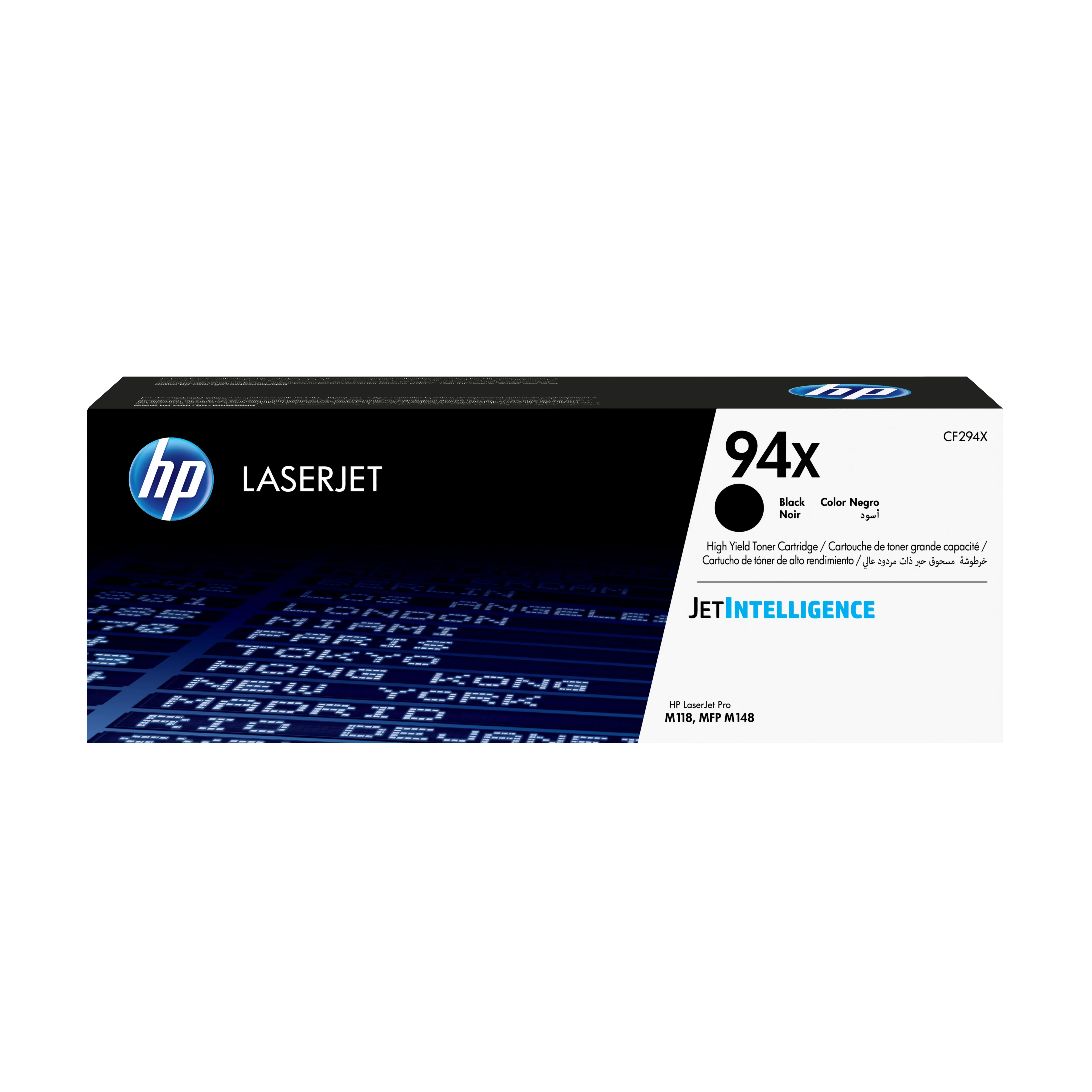 HP 94X lasertoner, svart