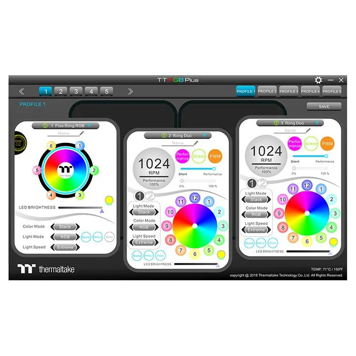 Thermaltake Floe DX RGB 280 - AiO liquid cooler