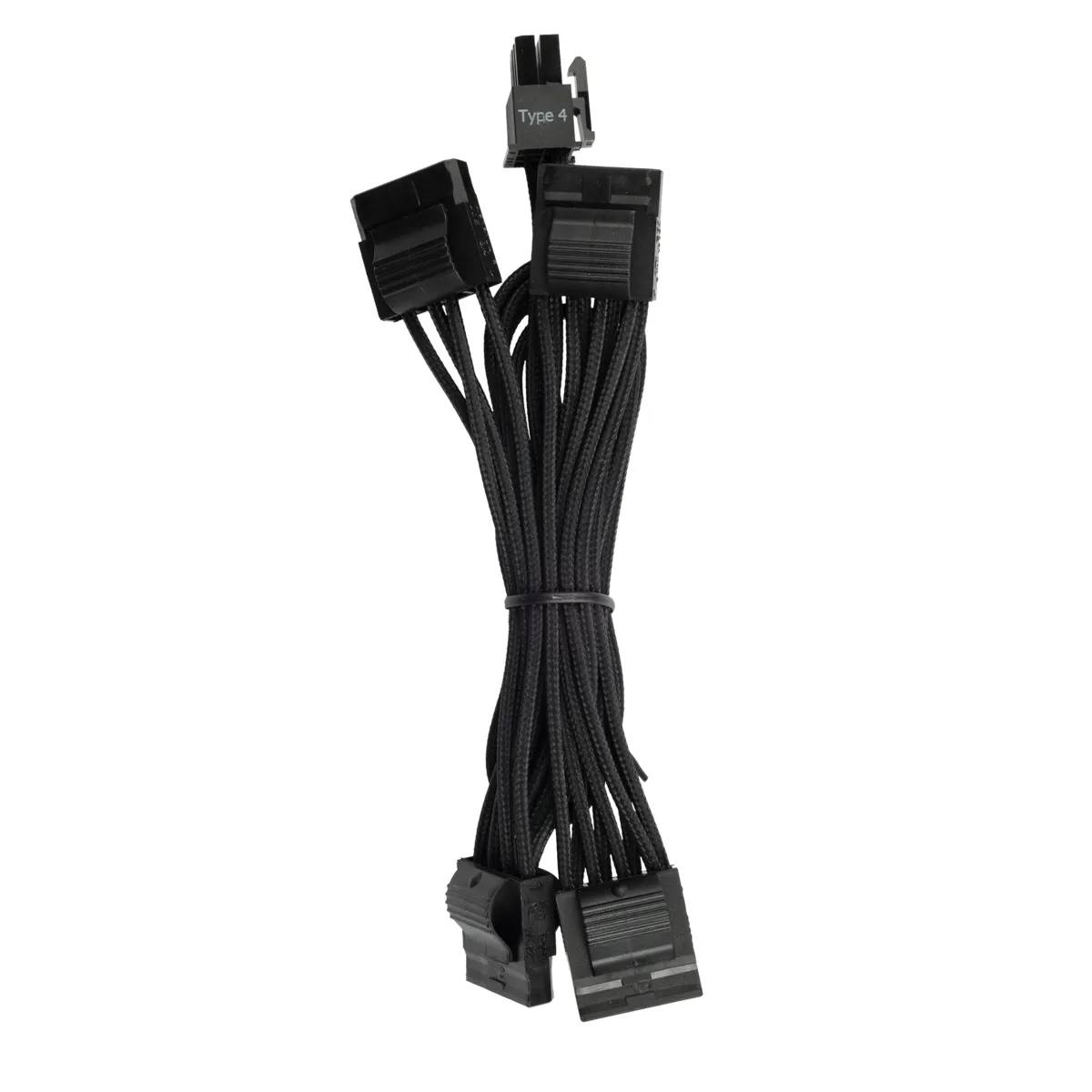 CORSAIR Premium Sleeved Pro Kit Type 4 Gen 4, PSU Cable Kit, Black