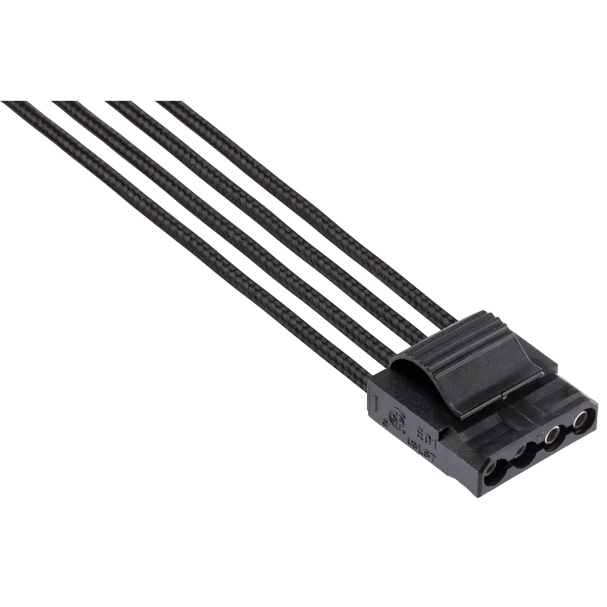 CORSAIR Premium Sleeved Pro Kit Type 4 Gen 4, PSU Cable Kit, Black