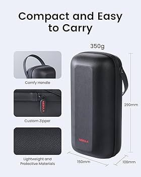 ANKER Nebula Capsule 3 Laser resefodral, svart