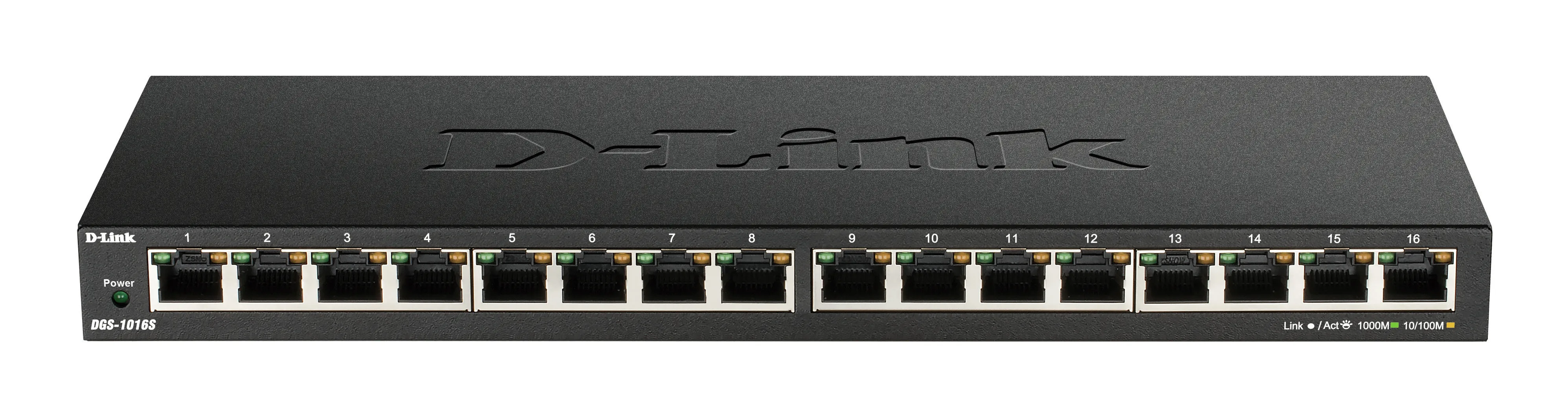D-Link 16-Port 10/100/1000Mbps Unmanaged Gigabit Ethernet Switch