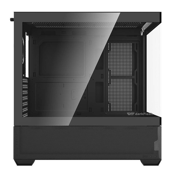 DARKFLASH DS900 Air Midi-Tower Case with window and RGB lighting, Black